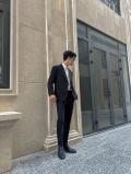 Áo Jacket Blazer Hai Nút Đen Ve Nhọn Nam VD003 | VD Blazer #5